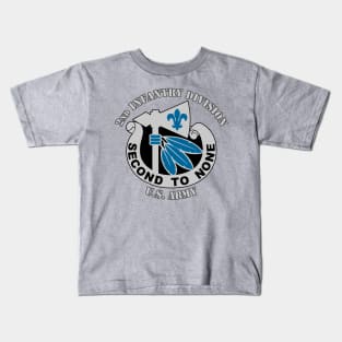 2nd Infantry Division Kids T-Shirt